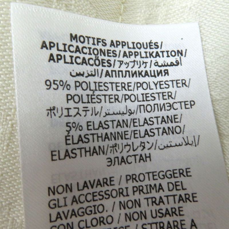 Hermes 22SS Gucci Adidas Collaboration 703000 Women's Short Jumpsuit White