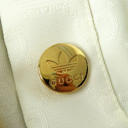 Hermes 22SS Gucci Adidas Collaboration 703000 Women's Short Jumpsuit White