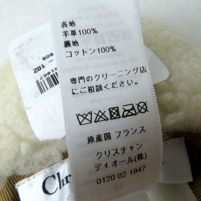 Hermes Made In France Christian DIOR 11dsg923a840 Women's Bob Mouton Hat 57