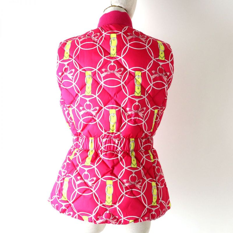 Hermes La Promenade Du Matin Morning Stroll Serie Button Reversible Quilted