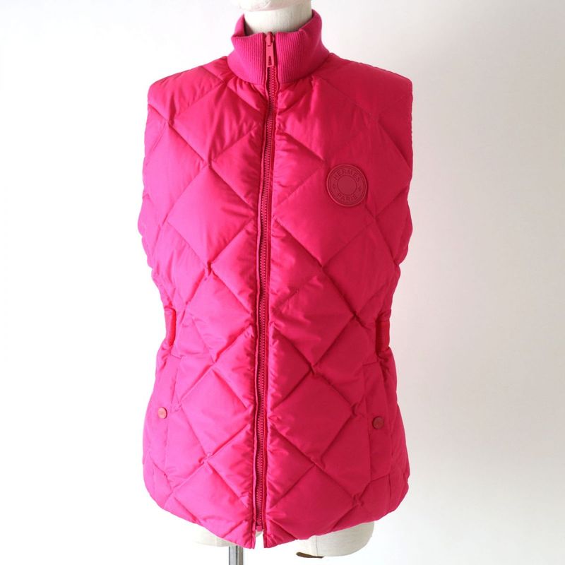 Hermes La Promenade Du Matin Morning Stroll Serie Button Reversible Quilted