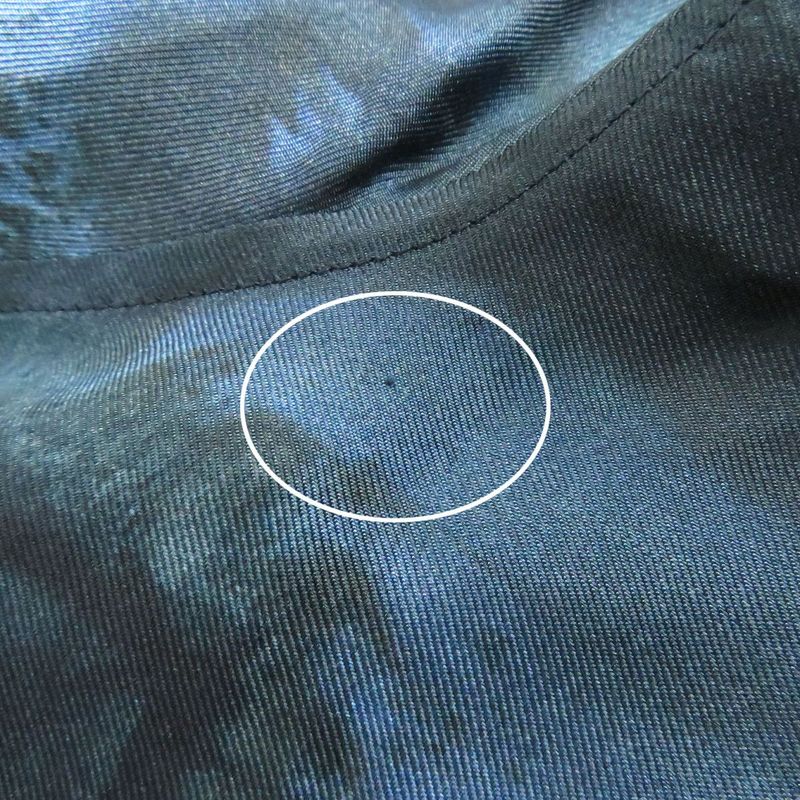 Louis Vuitton 1a8xbx LV Salt Print All-over 100% Silk Long-sleeved Shirt Navy