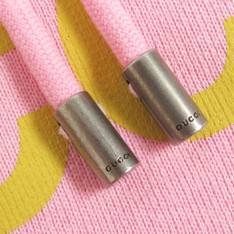 Gucci The North Face 626989 Logo Print Sweatshirt Hoodie Pink M Made In Italy