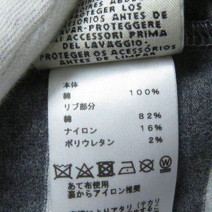 Hermes 2021 Mariniere Hooded Striped Sweatdress Women's Gray 34 Made In