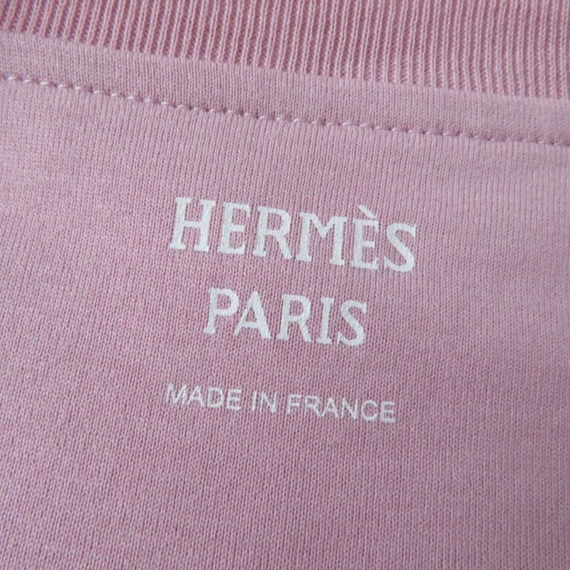 Hermes 2022 Faubourg Rainbow Faubourg Rainbow Print Crewneck Short