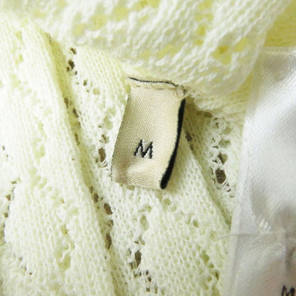 Hermes 22SS Gucci X Adidas 693831 Frilled Openwork Cache-coeur Knit Dress