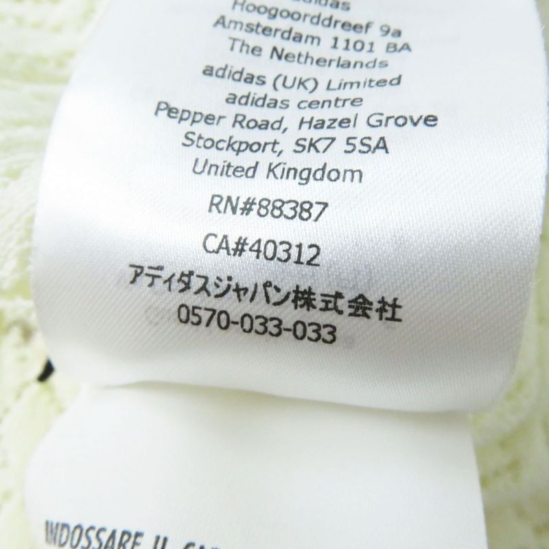 Hermes 22SS Gucci X Adidas 693831 Frilled Openwork Cache-coeur Knit Dress