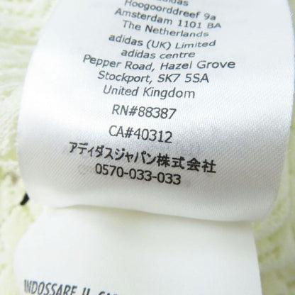 Hermes 22SS Gucci X Adidas 693831 Frilled Openwork Cache-coeur Knit Dress