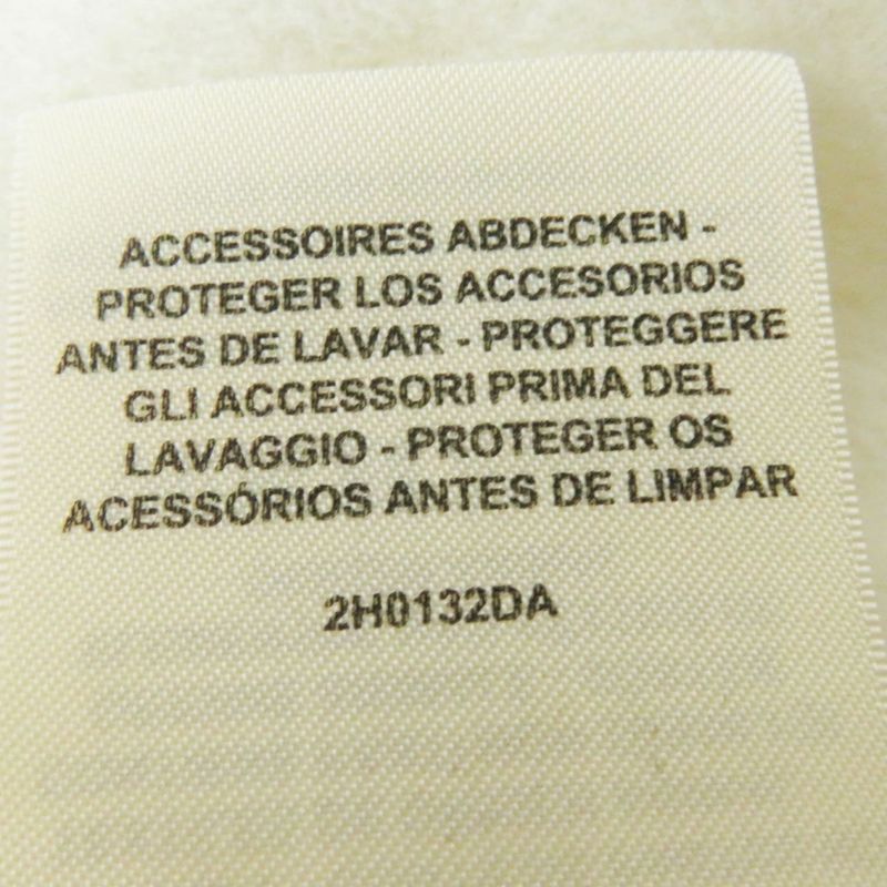 Hermes 22 Years Hermes 2h0132da With Belt 100% Cashmere Short Coat/vest/gile