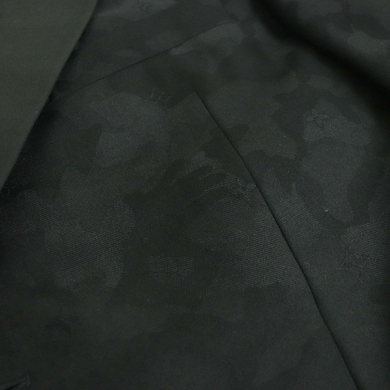 2020 Louis Vuitton Camouflage/shadow Monogram Peaked Lapel Single Tailored