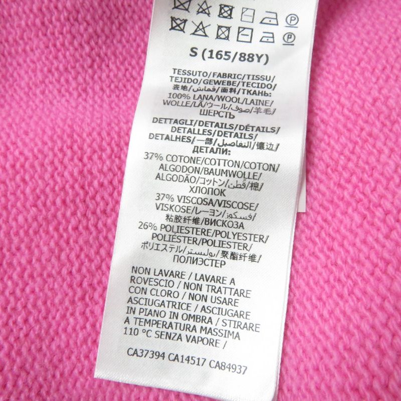 Gucci×disney 21AW 652620 Donald Duck Long Sleeve Knit Sweater/tops Pink
