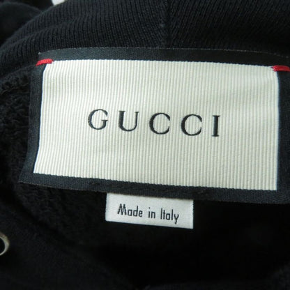 Gucci 610127 Logo Print Long Sleeve 100% Cotton Hooded Dress/dress