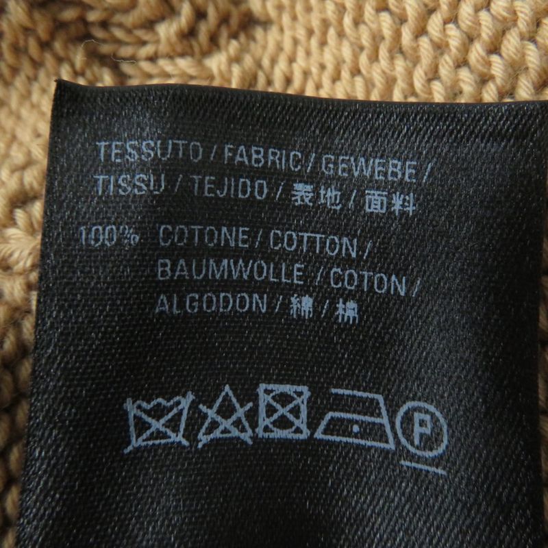 Balenciaga 20 Years 599886 Allover Logo Crew Neck Long Sleeve Knit Sweater/tops