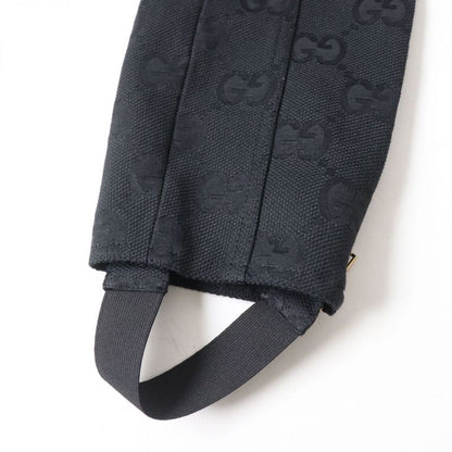 Gucci 22SS 682284 Ggmonogram Hem Zip Design Pants/bottoms Black 36