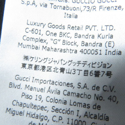 Gucci 22SS 682284 Ggmonogram Hem Zip Design Pants/bottoms Black 36