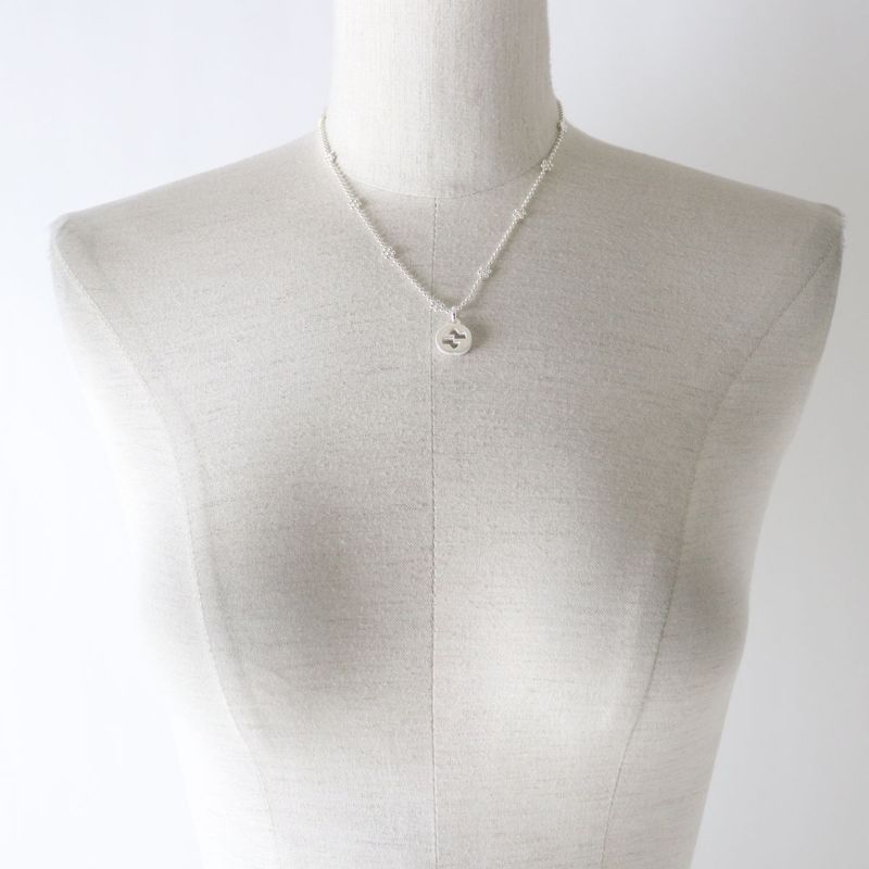 Gucci 479221 Interlocking G Ag925 Ball Chain Necklace/pendant Silver Weight