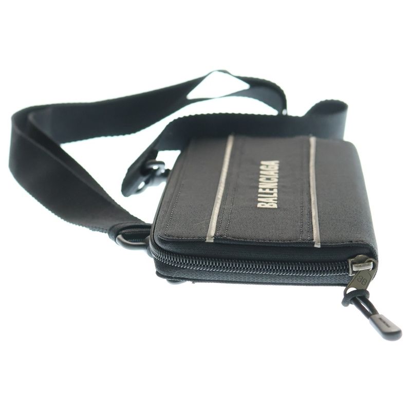 Balenciaga LOGO Shoulder Wallet Logo Embroidered Shoulder Wallet Shoulder Bag