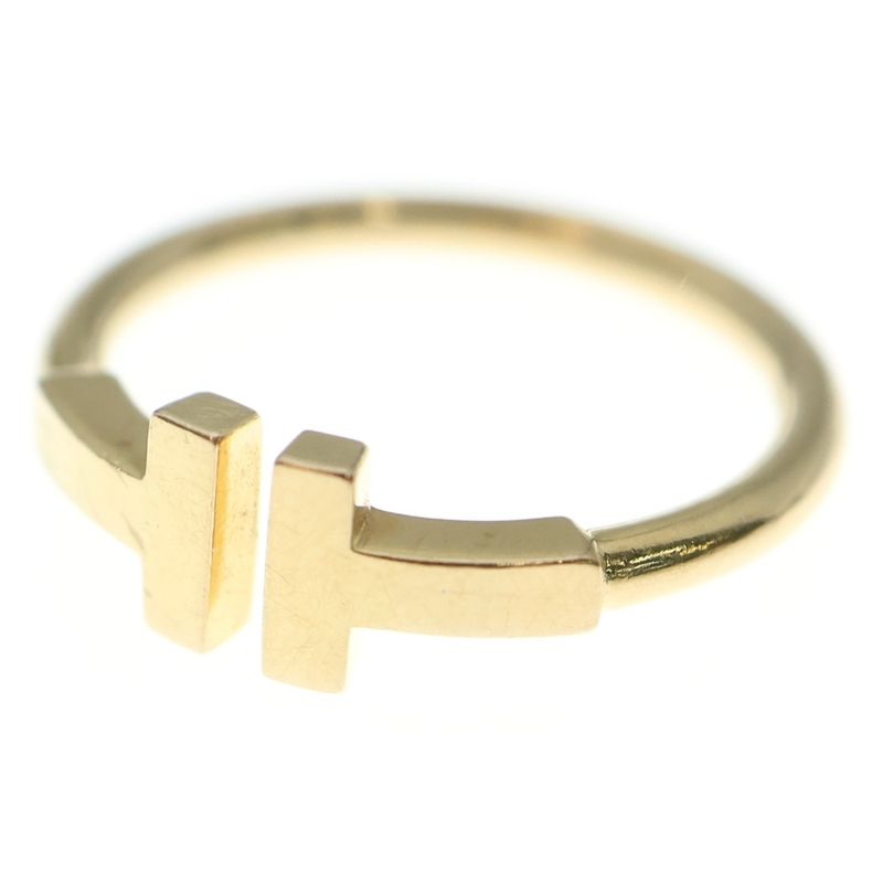 Tiffany & Co 18K Yellow Gold T-wire Ring Gold Au750