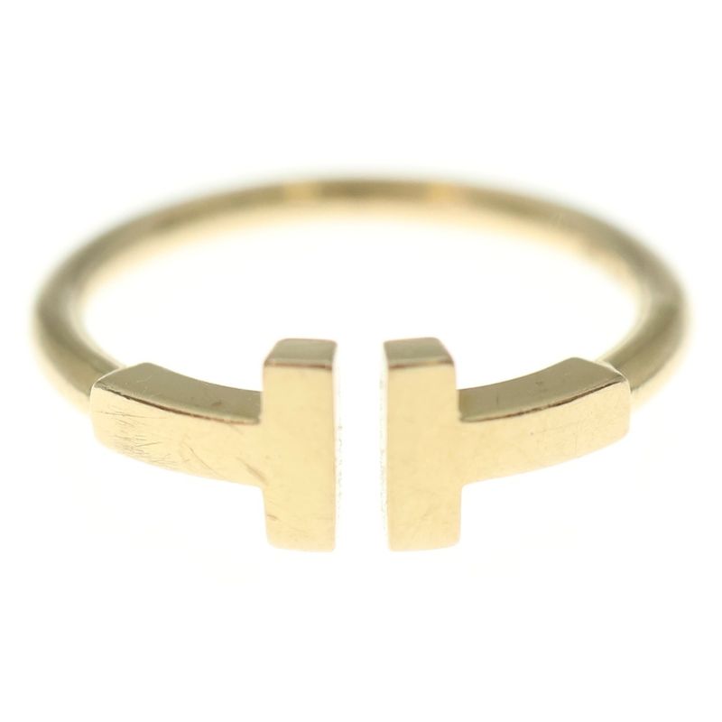Tiffany & Co 18K Yellow Gold T-wire Ring Gold Au750