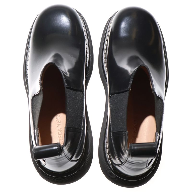 Bottega Veneta Bounce Swell Ankle Chelsea Boots Calfskin Bounce Swell Ankle