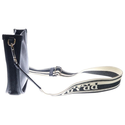 Prada Vitterodino Soft Leather Mini Shoulder Bag Black Leather 1bh191