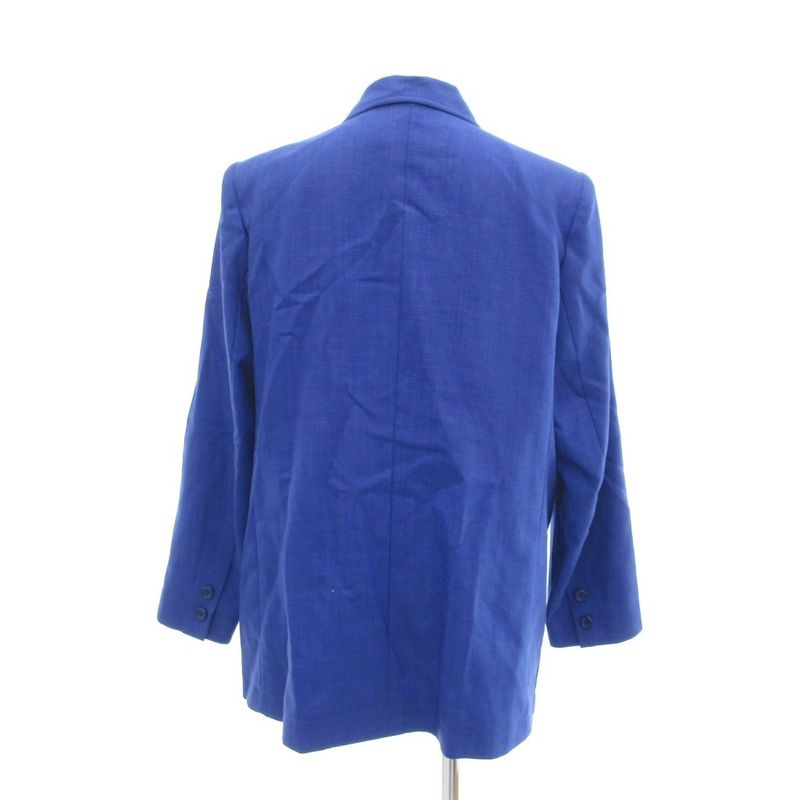 Christian DIOR Sports Vintage Set Up Double Jacket Skirt Linen Blend M Blue UO