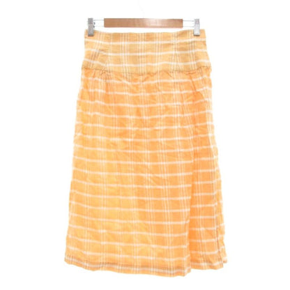 Christian DIOR Sports Vintage Set Up Shirt Jacket Skirt Linen Blend Checked M