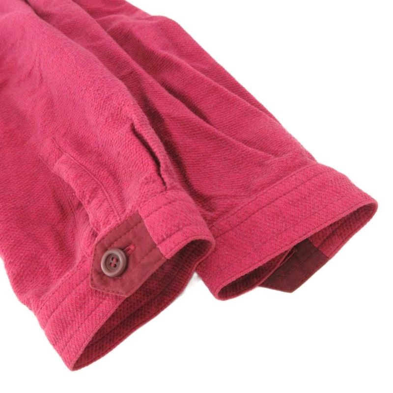 Christian DIOR Sports Vintage Shirt Blouse Long Sleeves M Red UO - GY18