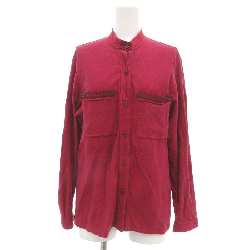 Christian DIOR Sports Vintage Shirt Blouse Long Sleeves M Red UO - GY18