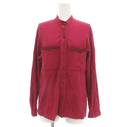 Christian DIOR Sports Vintage Shirt Blouse Long Sleeves M Red UO - GY18