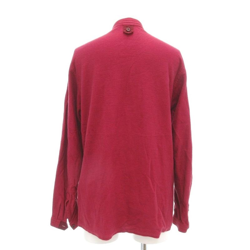 Christian DIOR Sports Vintage Shirt Blouse Long Sleeves M Red UO - GY18