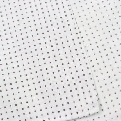 Louis Vuitton LV Logo Embroidery Shadow Monogram Shell Button Long