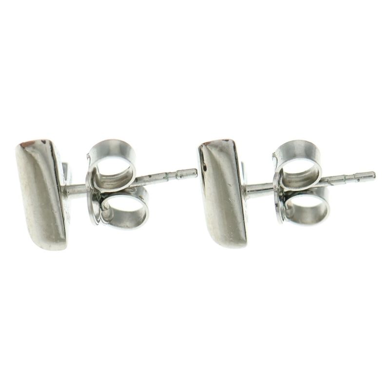 Louis Vuitton Earrings Escential V Silver M63208
