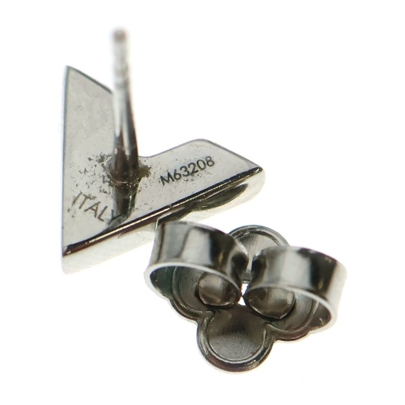 Louis Vuitton Earrings Escential V Silver M63208