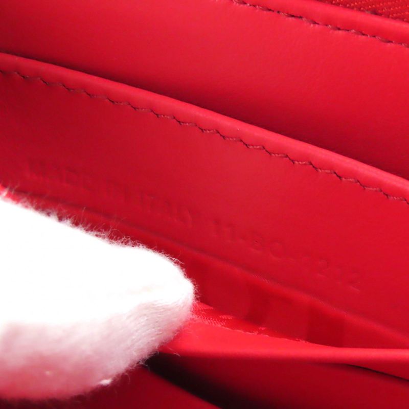 DIOR Christian DIOR 2esbc119ray Leather Use Oblique Quilted Bunny Messenger Bag Shoulder Bag