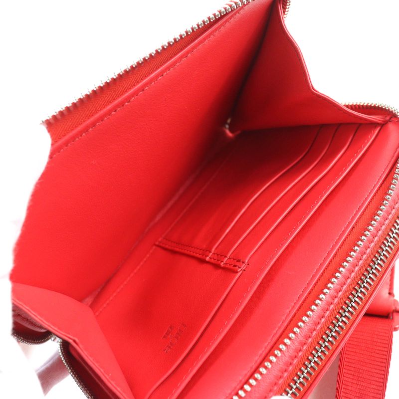 DIOR Christian DIOR 2esbc119ray Leather Use Oblique Quilted Bunny Messenger Bag Shoulder Bag