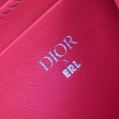 DIOR Christian DIOR 2esbc119ray Leather Use Oblique Quilted Bunny Messenger Bag Shoulder Bag