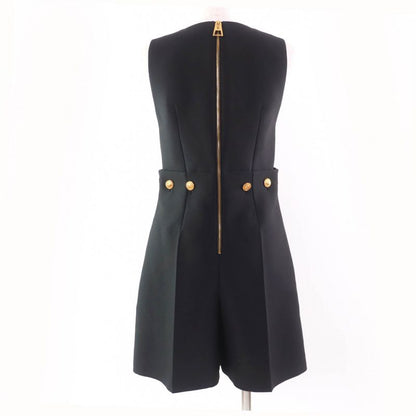 Louis Vuitton Mikado Playsuit Wool Silk Blend 2023 1abcwk Overalls 34 Regular