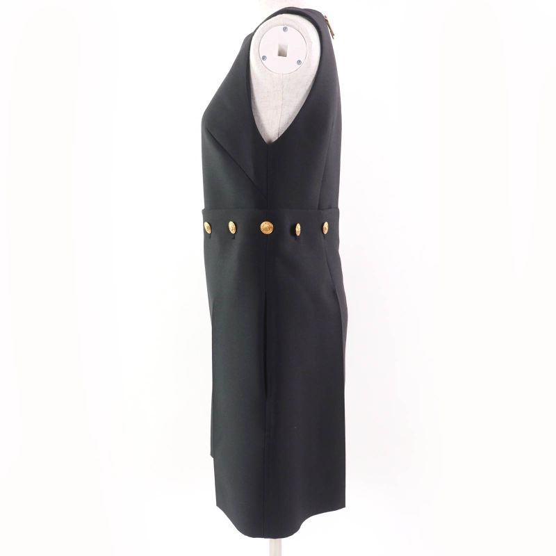 Louis Vuitton Mikado Playsuit Wool Silk Blend 2023 1abcwk Overalls 34 Regular