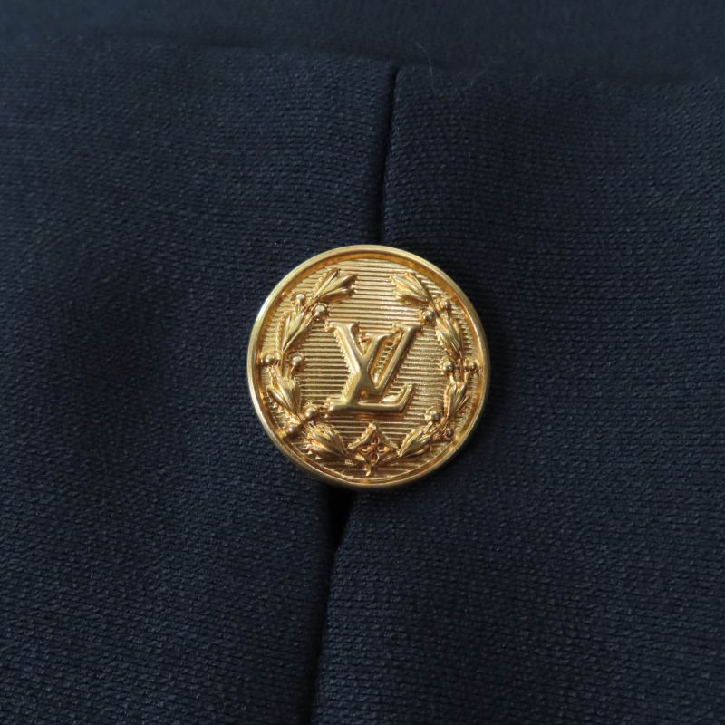 Louis Vuitton Mikado Playsuit Wool Silk Blend 2023 1abcwk Overalls 34 Regular