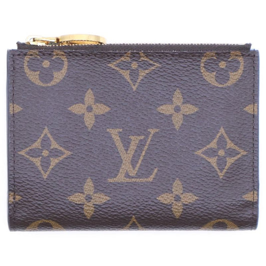 Louis Vuitton Monogram Portefeuille Lisa Blue Olympe Leather Compact Wallet