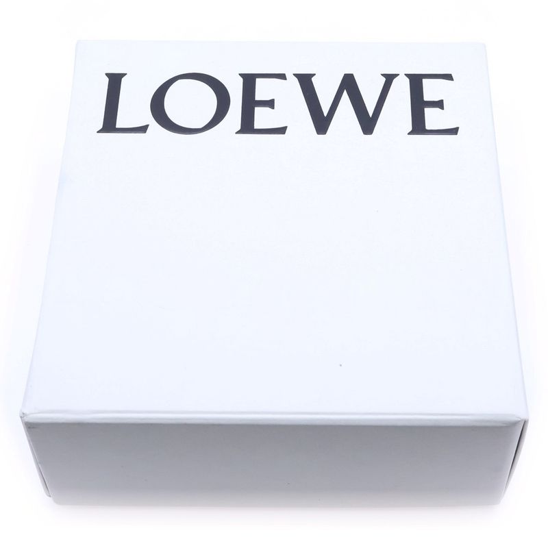 Loewe Pebble Anagram Trifold Wallet Compact Wallet Trifold Wallet Khaki Green