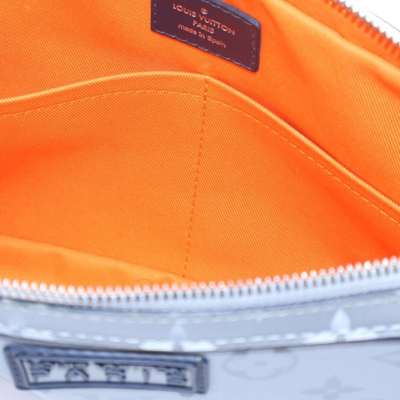 Louis Vuitton Monogram Galaxy Satellite Alpha Messenger Bag Shoulder Bag Navy