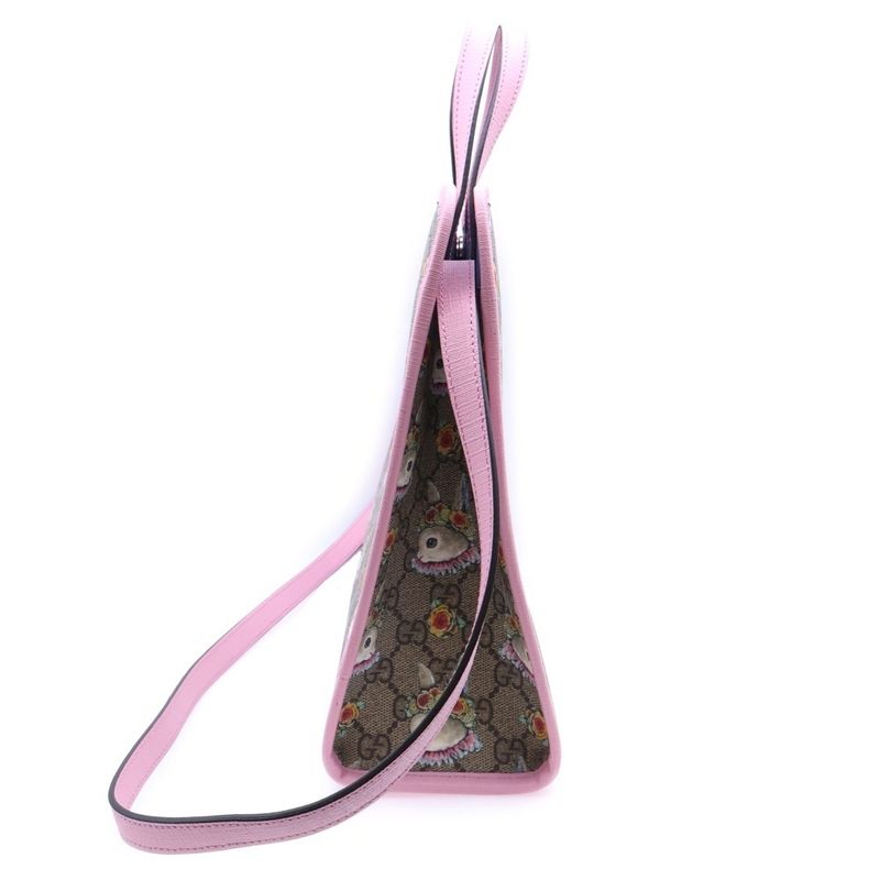 Gucci GG Supreme Childrens Yuko Higuchi 2way Bag Handbag Shoulder Bag Tote Bag