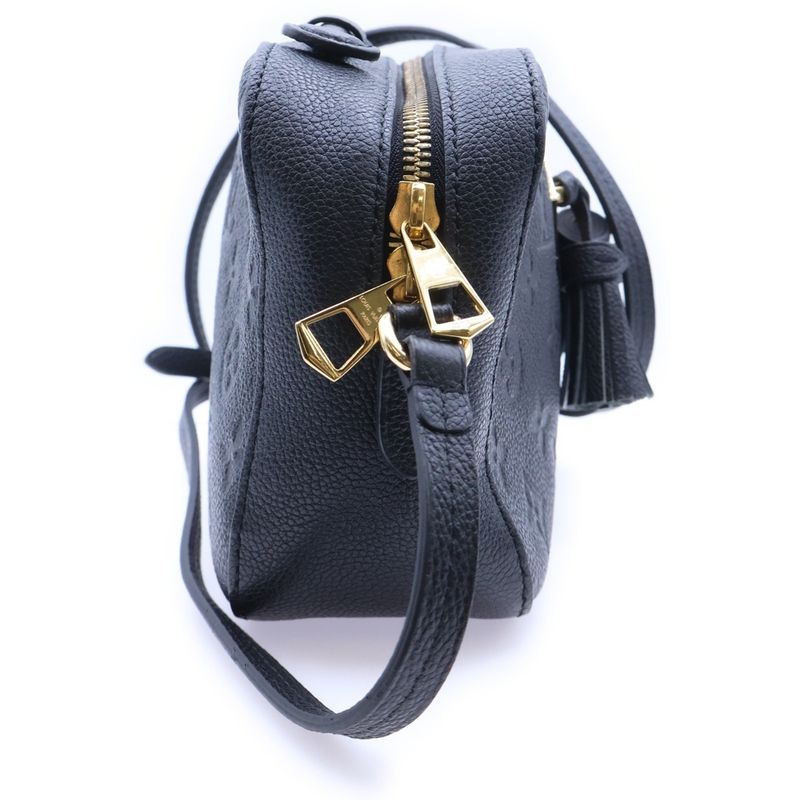 Louis Vuitton Monogram Empreinte Saintonge 2WAY Bag Handbag Shoulder Bag Black