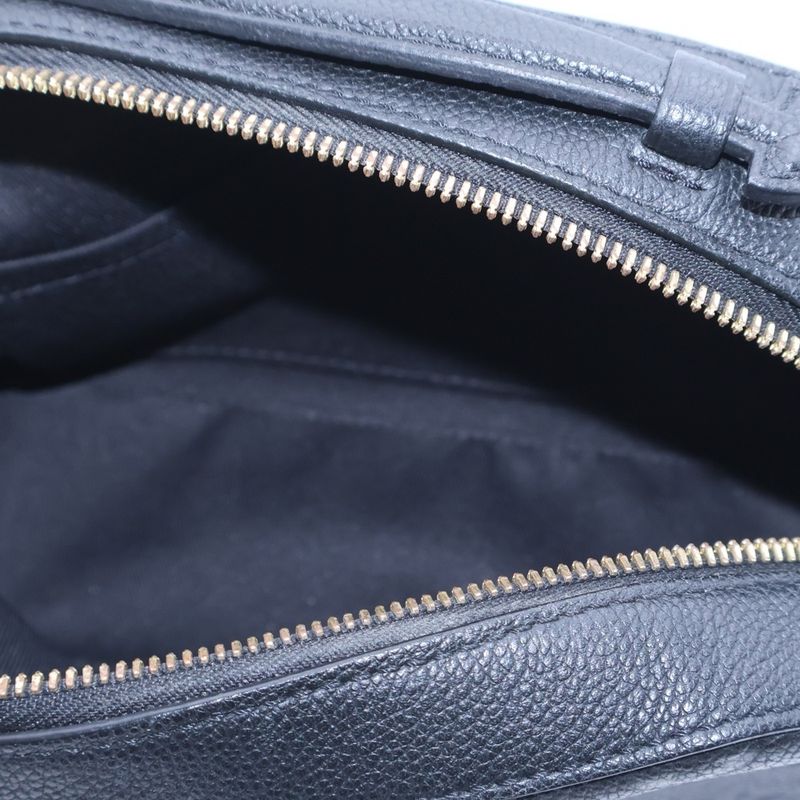 Louis Vuitton Monogram Empreinte Saintonge 2WAY Bag Handbag Shoulder Bag Black