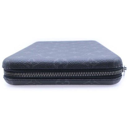 Louis Vuitton Monogram Eclipse Ipadcabas - Box Second Bag Card Case Black PVC