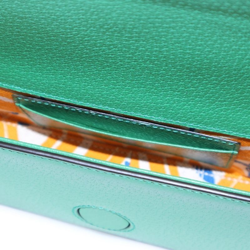 Gucci X Adidas Trefoil Embossed Logo Leather Webline Shoulder Bag Gold Hardware