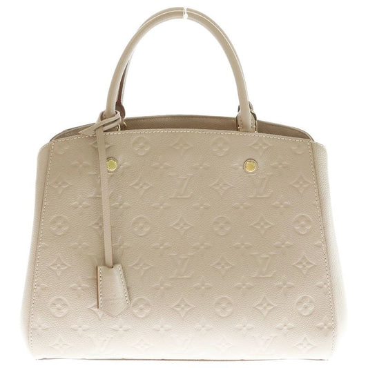 Louis Vuitton Monogram Empreinte Montaigne MM 2WAY Bag Handbag Shoulder Bag