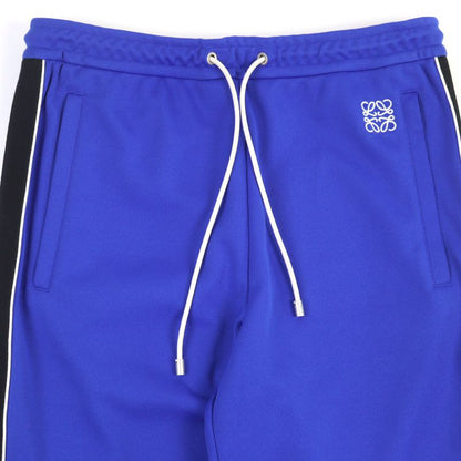 LOEWE H526y04x35 Anagram Sideline Drawcorded Track Long Pants Blue 44 Genuine